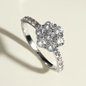 *화이트데이 세일*  14K 블라썸 랩다이아몬드 반지 [한정패키지]