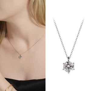 *화이트데이 세일*  14K/18K 클래식 2캐럿 랩다이아몬드 목걸이 [한정패키지]