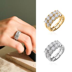 *화이트데이 세일*  14K/18K 리즐 2부 투링 랩다이아몬드 반지 [한정패키지]