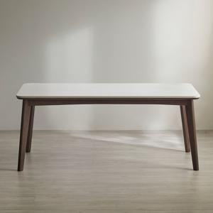 미타 원목 양면 소리없는 포세린 세라믹식탁 6인용 테이블