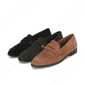 [최초가 178,000] 세븐플로어 양가죽 스웨이드 여성로퍼 2cm_SFF503.