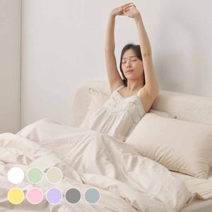 수퍼코튼 60수 고밀도 순면 홑겹/누빔이불커버 단품 SS/Q 8color