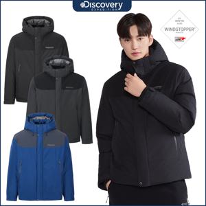 디스커버리 25FW가격인하 남성 베르겐 고어 윈드스토퍼 구스 숏패딩DMDJ7K056