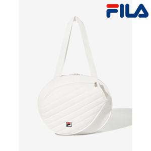 휠라 퀼팅 라운드 라켓백 FS3BCF5206X_OWH