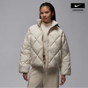 여성 조던 브루클린 퀼팅 패딩 재킷 HV0418-104