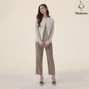 [최초가 139000원] 뉴 클래식 스트레이트 플리츠 팬츠_HPPTS024H04