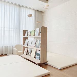 란가구 멀티 전면책장