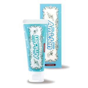 아미덴 어린이 유아치약 저불소 60g 딸기향 에코서트 유기농 인증 구매시 온가족 구강관리