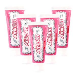 아미덴 고불소 저불소 어린이 유아 치약 60g 딸기향 x5개