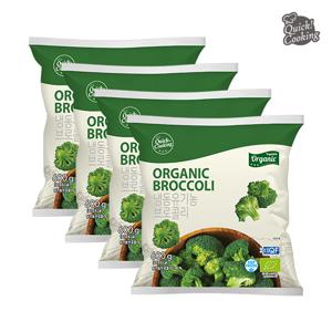 [퀵쿠킹] 냉동 유기농 브로콜리 600g x 4팩