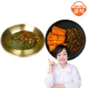 이혜정의 맛있는 총각김치5kg+깻잎김치1kg (총6kg) 주무제작 갓담근 김치