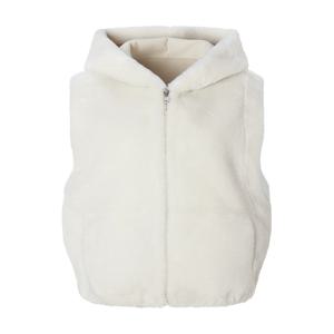 헤지스 여성 [[25FW]] HSJU5D009CR [시즌오프]리버시블 페이크퍼 베스트 크림