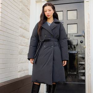 [정가599000]더블 트렌치 구스 다운 점퍼 OP5WMA620