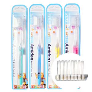 치과전용 유아칫솔 3~7세용 베이직 어린이칫솔 유아 어린이집 유치원 칫솔 슬림모 이중슬림모