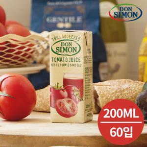 스페인1등 돈시몬 100%토마토주스 200ml*60팩