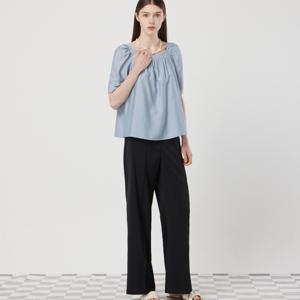 [씨씨콜렉트] 백밴딩 와이드 팬츠 C253MSA003