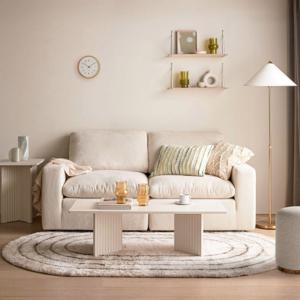 캄포미니 3인소파 아이보리