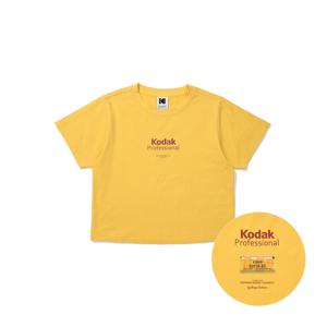 메일러 그래픽 반팔티셔츠 우먼 YELLOW