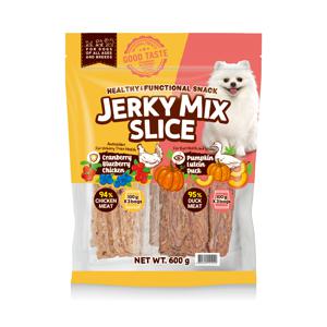 [유통기한임박] 강아지 야채간식 져키믹스 슬라이스 600g