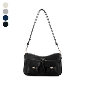 [게스][26SS] 캐씨_KASSIE 데님 투포켓 숄더백 HQ1A3A57