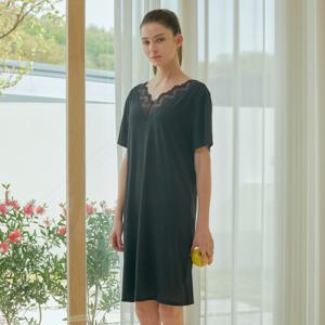 [최초가 59,000원]  슬립 원피스 1종/블랙