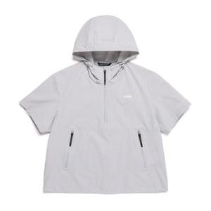 내셔널지오그래픽 아델리 경량 우븐 스트레치 반팔 아노락 N252UFT141