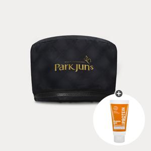 [CJ단독] 트리트먼트 전기모자 PGCP-001 블랙+비닐 헤어캡 10개 (+LPP 트리트먼트 300ml)