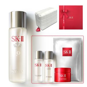 sk2 에스케이투 [2A]피테라 에센스 230ml 세트+화이트파우치