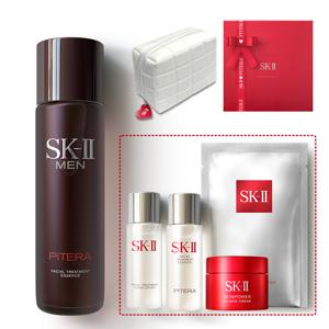 sk2 에스케이투 [2A] 맨 피테라 에센스 230ml 세트+화이트파우치