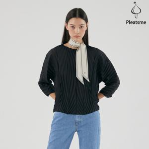 [최초가 169000원] 웨이브 플리츠 블라우스_HPBLM124H07