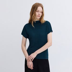 [최초가 99000원] 피켓 져지 반 하이넥 돌먼 숏 슬리브 티셔츠_PPTSS126001