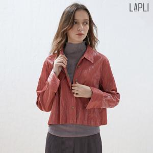 [최초가 219000원] 링클 레더 크롭 자켓_LWJKF323003