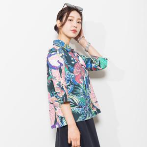 [최초가 178000원] 봄야자수 카라 셔츠 (AHSPTF01)-BLACK