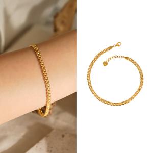 14K/18K 브릭 링크 팔찌