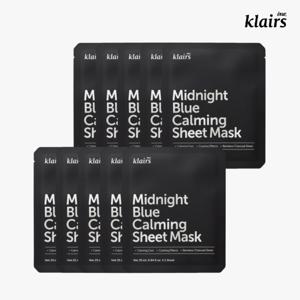 [5+5] 클레어스 미드나잇 블루 카밍 시트 마스크팩