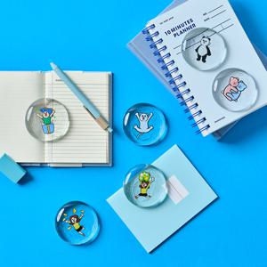 X빵빵이의 일상] 그들이 사는 세상 조약돌 6종 1세트