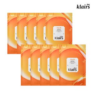 [5+5] 클레어스 비타민 생기 시트 마스크