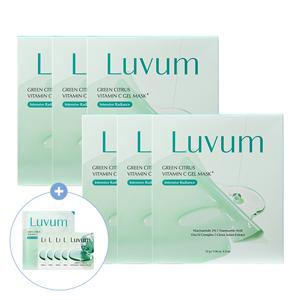 [총31매] 러븀 겔마스크 6박스 (+그린시트러스 겔 마스크 1매)