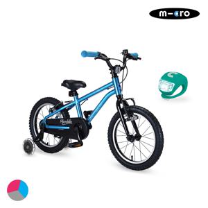 마이크로바이크 16인치 2.0 (색상선택) 초경량 어린이 자전거 LED 보조바퀴