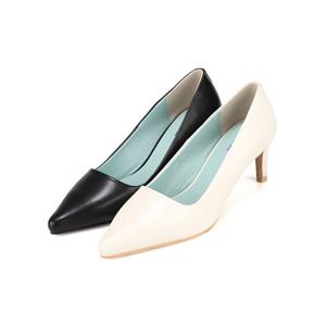 [최초가 198,000] 세븐플로어 소가죽 클래식 여성펌프스 7cm_SFI233