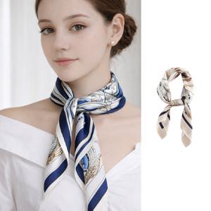 세일스카프 여성 미니 쁘띠 사각 스카프