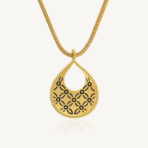 플로랄 목걸이 24K 순금 18.75g