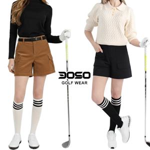 여성 골프웨어 A라인 스판 여자 골프반바지/WKMKY