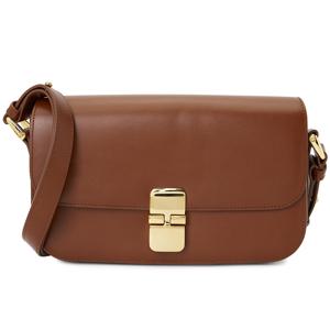 PXBMW F61615 CAD NOISETTE_1 여자 바게트백