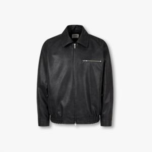 [롯데백화점][톰보이]신세틱레더 오버핏 보머 자켓(91U5161212)