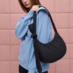 찰스앤키스 델릴라 나일론 노티드 호보백 3colors CK2402713941