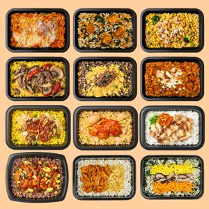 굿스푼 간편한끼 덮밥도시락 12팩 (12종)