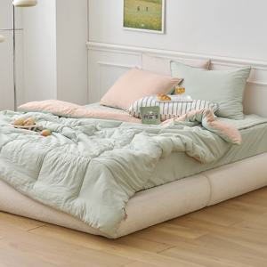 ON 젤라또 싱글 차렵이불 150x210 애플민트+피치