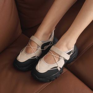 오데트 벨크로 스니커즈(suade) 412430005 (5cm)