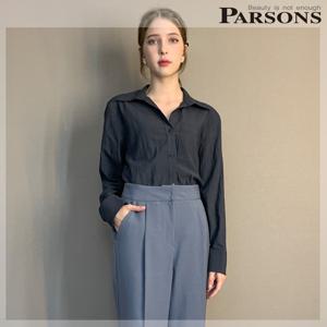 [파슨스] Dusty Gray Pocket Blouse [ASSQ9BL02]